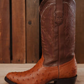 Bota Tony Lama Avestruz Brandy 006